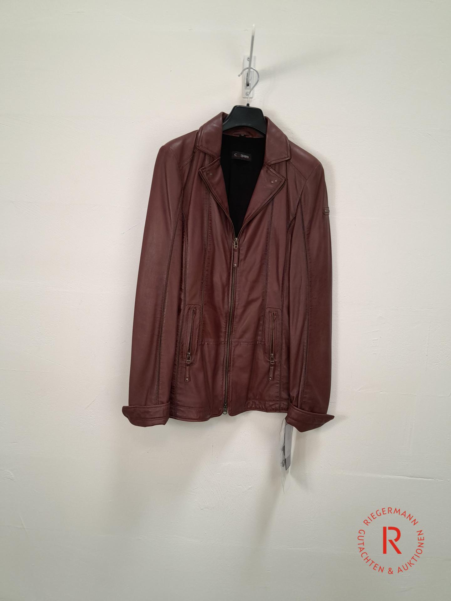 DAMEN LEDERJACKE GRÖSSE 38